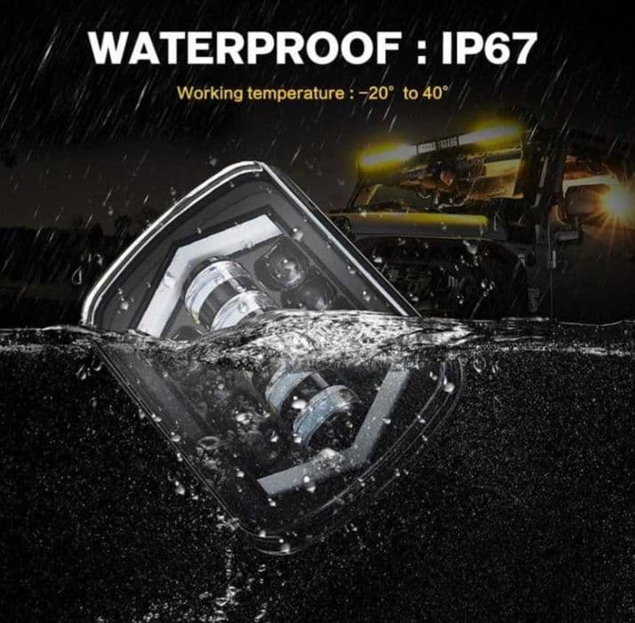 Far Faruri Jeep Cherokee XJ - LED