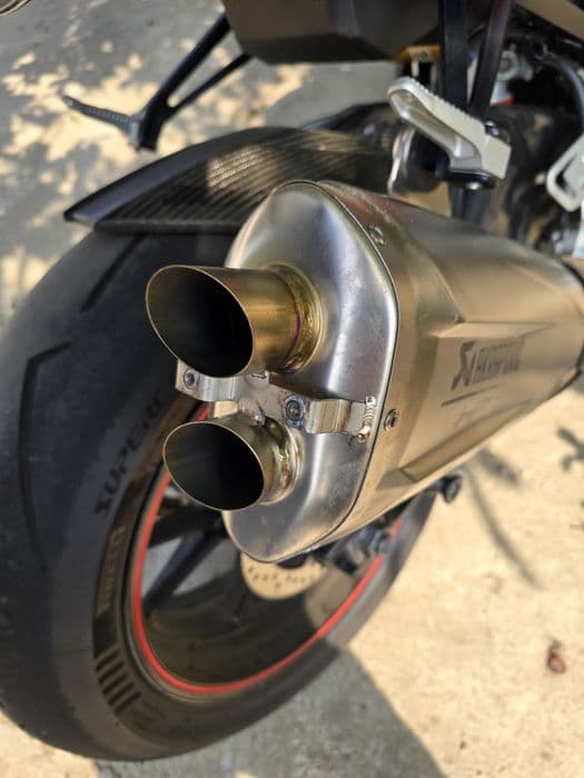 Toba finala Akrapovic titan Bmw S1000RR