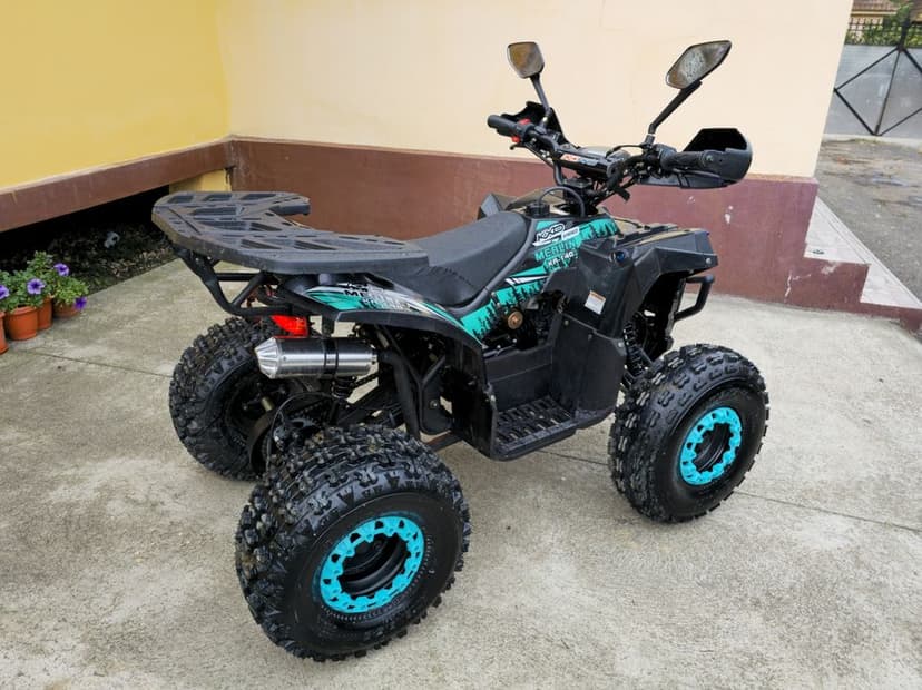 Vând ATV KXD Merlin de 140cc NOU ( 11 km / Factura si Garantie )