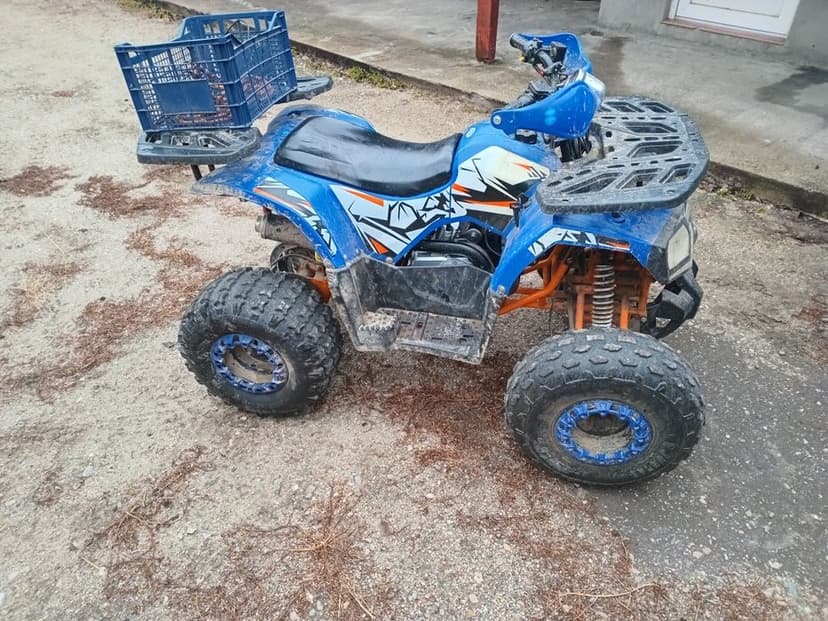 Vand  atv de 125 cm  set motor nou