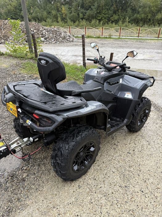 Can Am outlander 1000 2025 4x4 atv + remorca basculabila