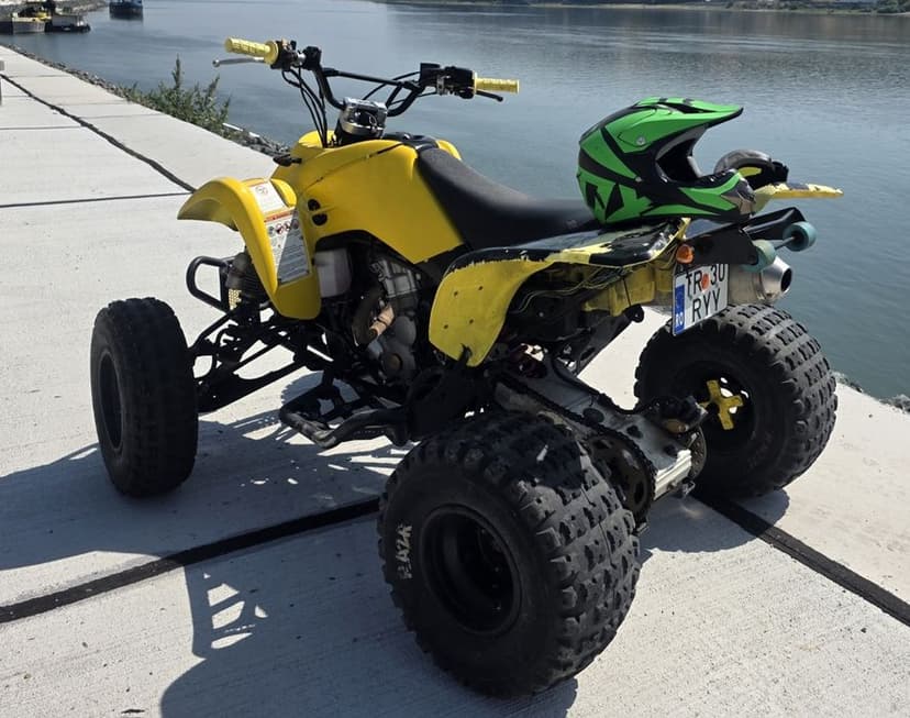 Suzuki ltz 400 numere negre politie raptor yfz kfx predator trx