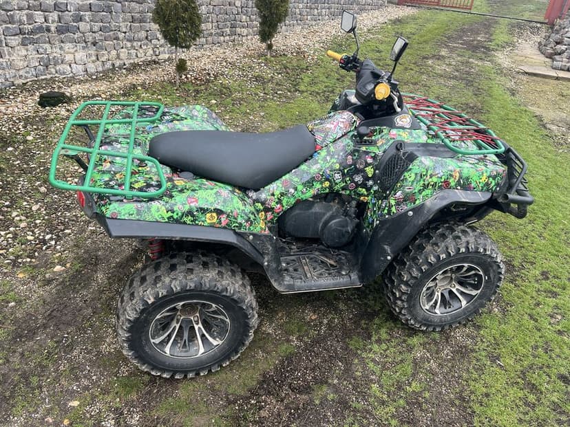 Kawasaki brute force 750, 2008 injectie