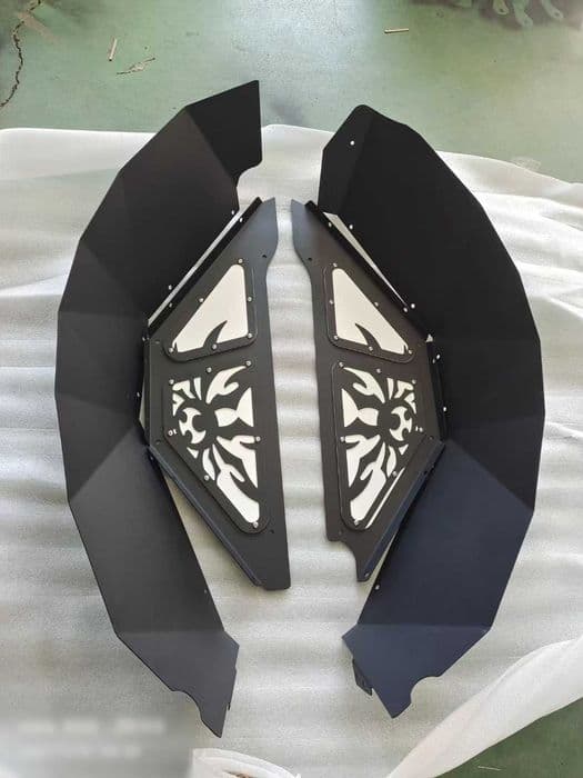 Set Aripi interioare F+S JEEP WRANGLER RUBICON SAHARA JK 2007-2017