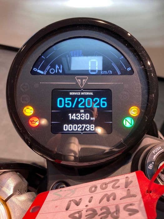 Motocicleta Triumph Speed Twin 1200 RS Second 2025 | Rate | Leasing