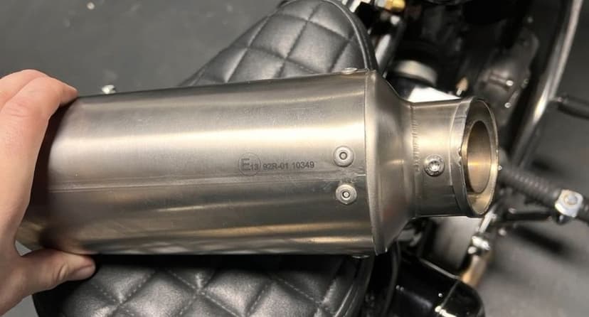 Toba moto Bmw S1000rr omologata caNoua 2019-2025. Arrow Gp2 titan pur