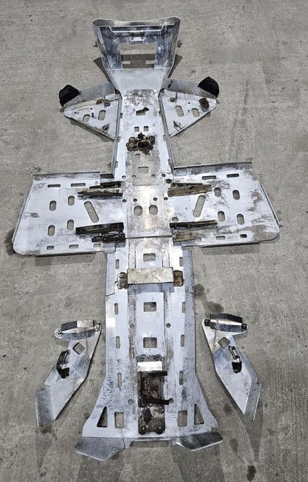 Scut Full Aluminiu Protectie ATV Can-Am G2 Outlander Max