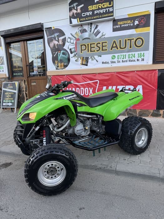Kawasaki KFX 700 impecabil / Adus din Germania