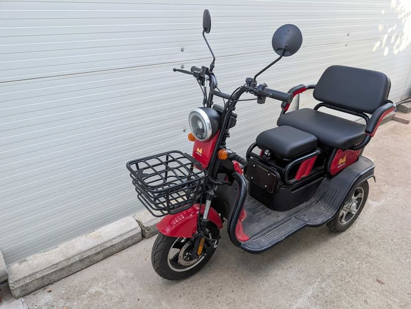 Triciclu electric TRC1000 EvoTools, 1000 W