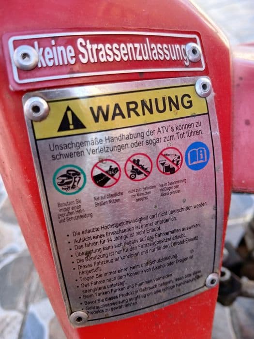 Vând atv copii 49 cc pe benzină nemțesc, foarte solid,  marca KXD