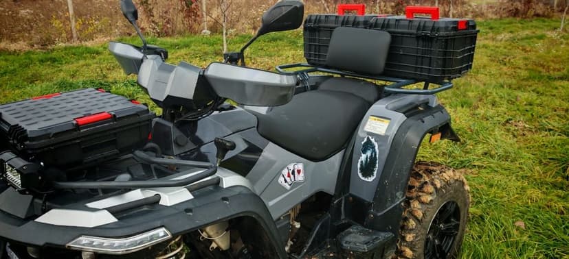 Vând ATv linhai m550 înmatriculat