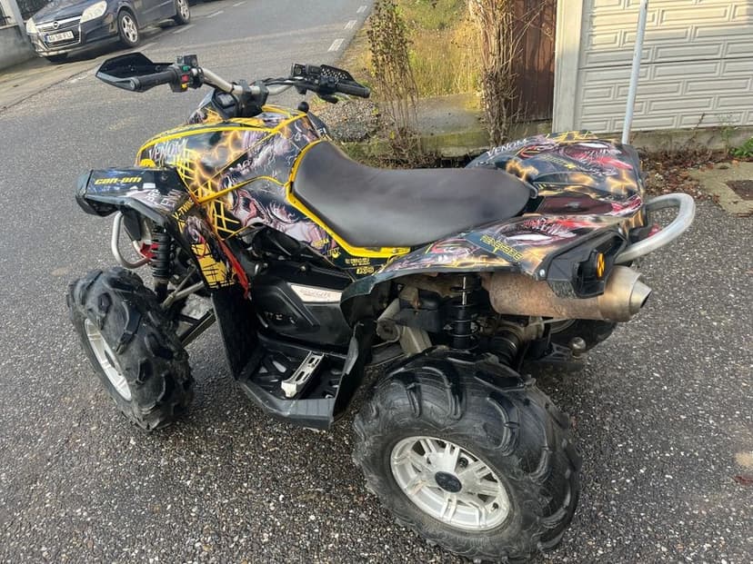 Can am renegade 800R an fabricație 2009 înmatriculat ITP/RCA valabil