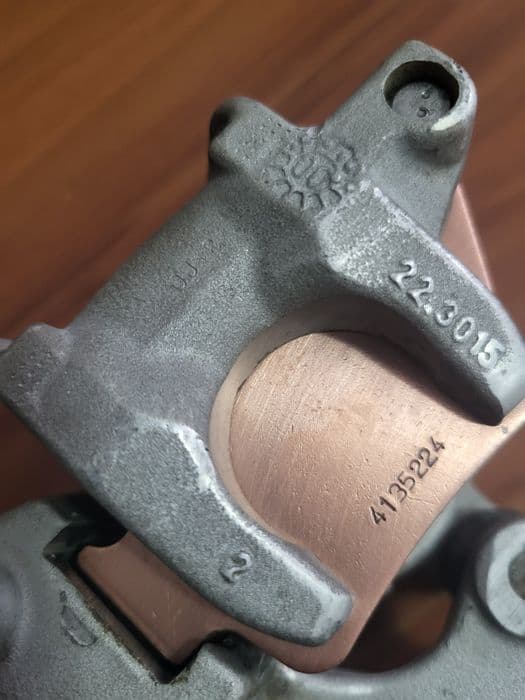 Etrier frana spate KTM Brembo, conducta frana spate, plăcute frana.