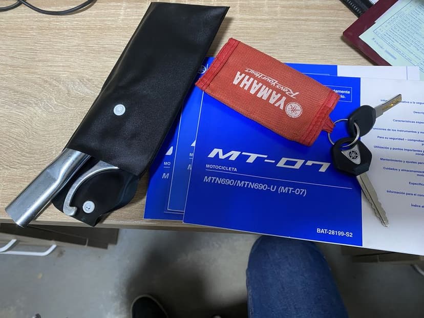 Yamaha MT07 2023 BLACK limitata A2 35 kw