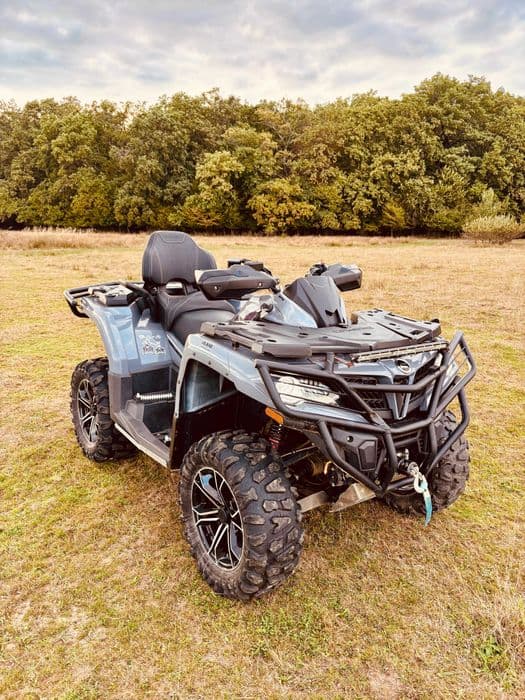 Vând ATV CF Moto 850 XC  , numere negre E 5 . Stare foarte buna!