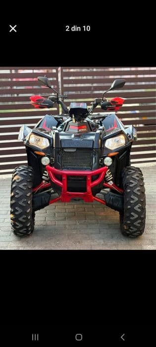 Polaris scrambler850 2014  7900€arata impecabil si estetic si mecanic