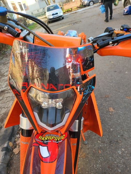 Vând schimb  ktm 560 525 rfs inmatriculat