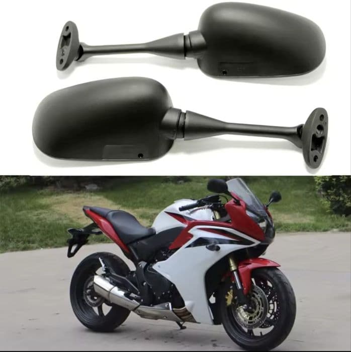Oglinzi moto clasice  set universale Honda Kawasaki Suzuki Yamaha