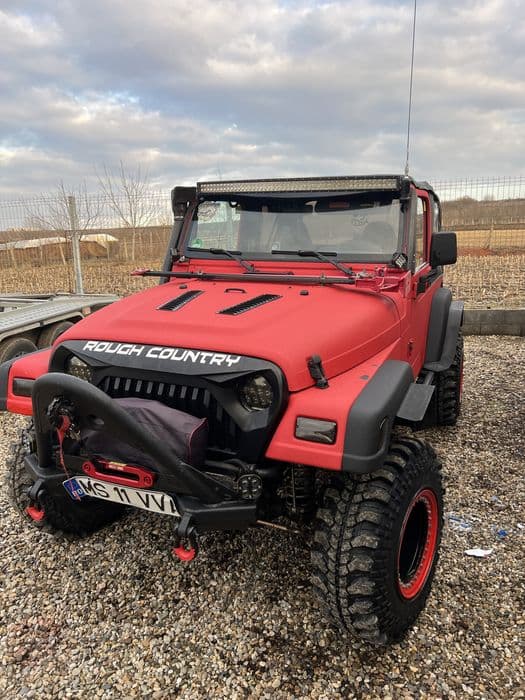 Wrangler TJ 1999 Offroad vand/schimb