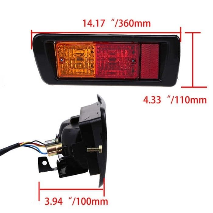 LAMPA SPATE Bara Toyota Land Cruiser J90 J95 Prado 1996-2002