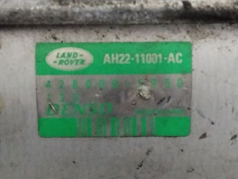 electromotor land rover discovery 4 (2009->) 3.1 motorina 2016