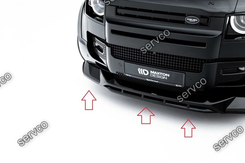 Prelungire bara fata Land Rover Defender Mk4 2020- v1 - Maxton Design