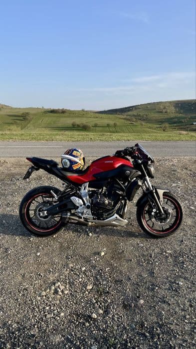 Yamaha MT 07 ABS 7800 KM evacuare MIVV