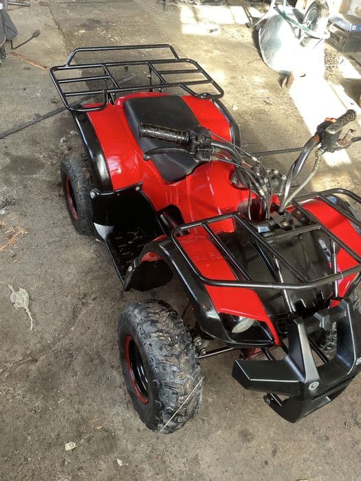 Atv 125 cc  merge foarte bine