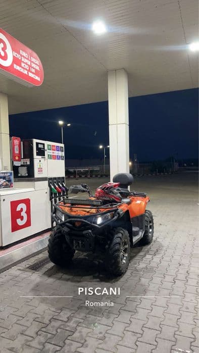 CF Moto 450L 2020 – mic tanc cu chef de viață!