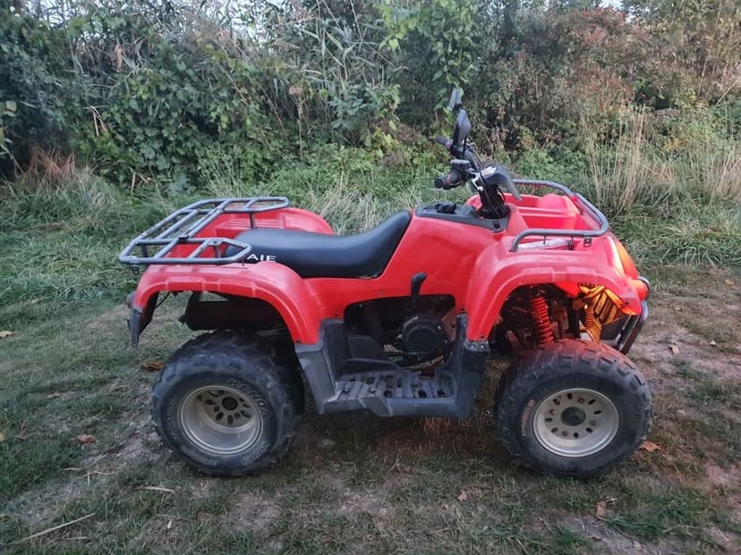 ATV 2X4 inmatriculat nr negre