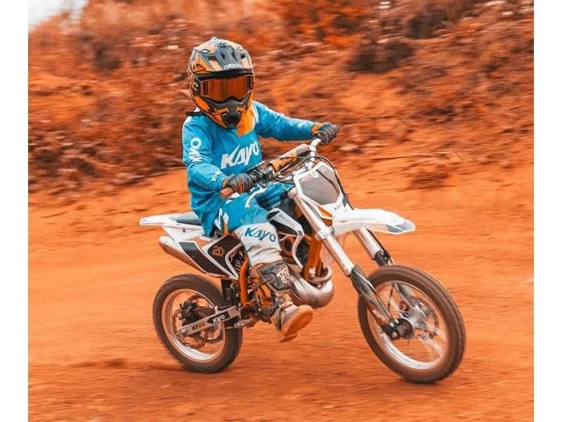 Motocicleta cross enduro offroad pt copii Kayo KT50 50CC 2T
