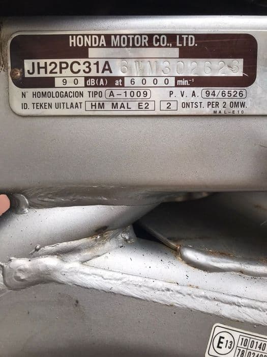 Motor Honda CBR 600 F3