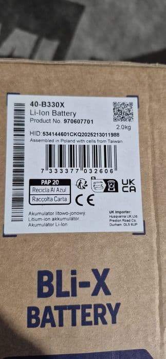 Stihl , Husqvarna acumulator