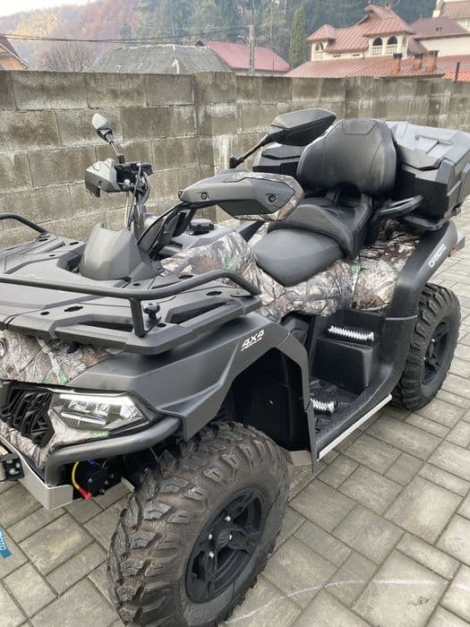 CF Moto 625 Touring 680 km fara zgirieturi sau carenaze rupte