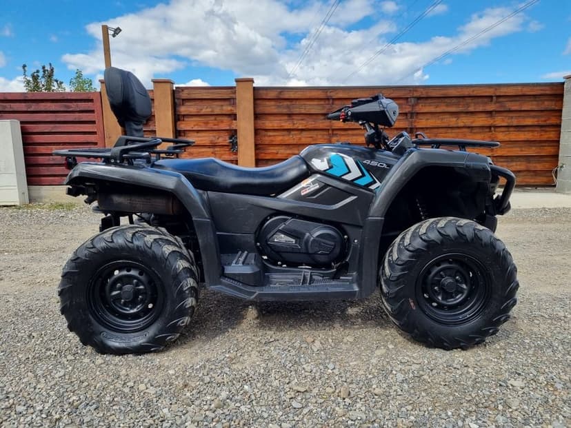 Cf Moto 450L//Carte Romania  / t3 nr galben /variante atv Can Am