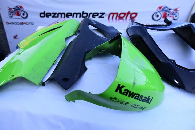 Carene rezervor codita burta Kawasaki ZX6R 636 2005 2006 carena  piese