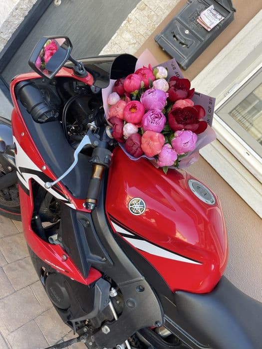 Yamaha r6 2005 culoare rosie impecabila