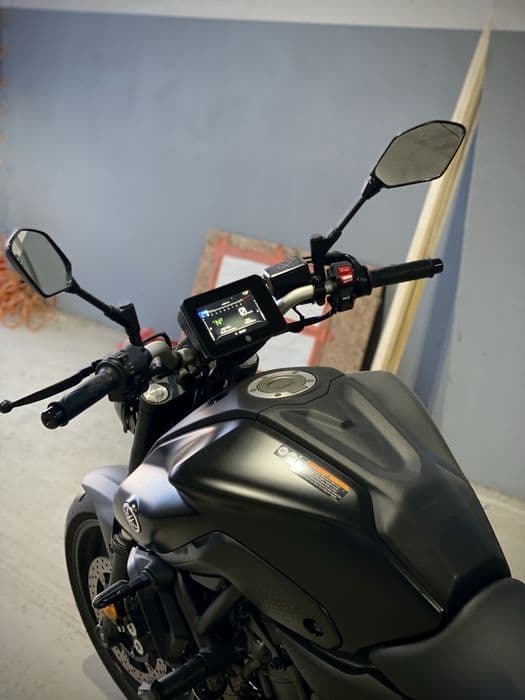 Yamaha MT07 2023 BLACK limitata A2 35 kw