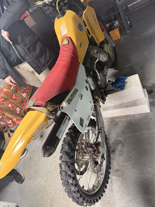 Motocross suzuki rm 250cc 2t