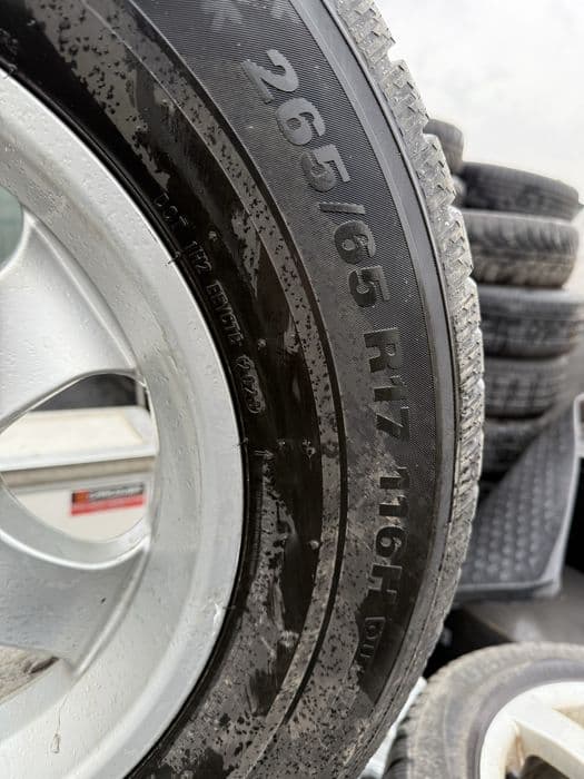 Set roti Jante Toyota Land cruiser Cauciucuri iarna 265 65 17 kumho