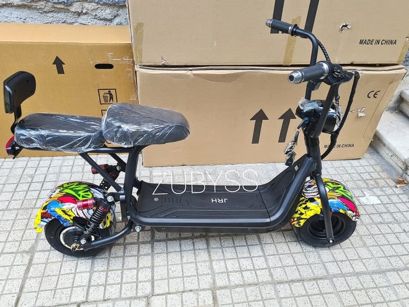 Scuter Electric Copii Mini Harley Baterie 12 Ah 48V 40kmh Viteza
