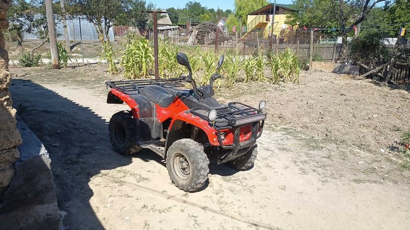 Vând sau schimb cu mașina nu dețin acte la ATV și nici la remorcuta