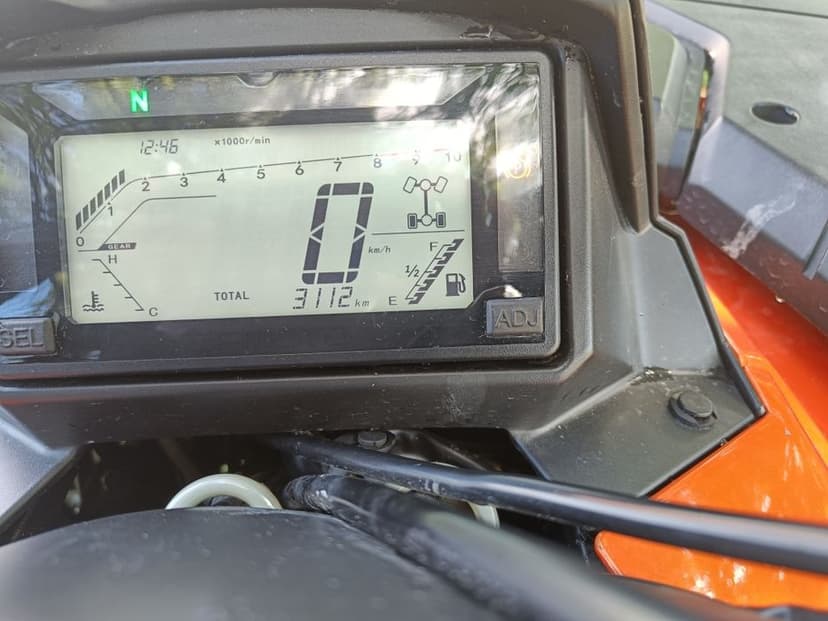 ATV CF Moto 625 L EPS Touring-Overland, Numere Negre