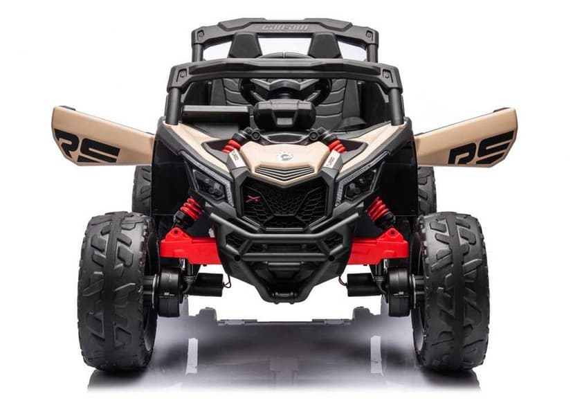 Masinuta electrica pentru copii Can Am Marverick UTV kaki, 90w, 12V7Ah