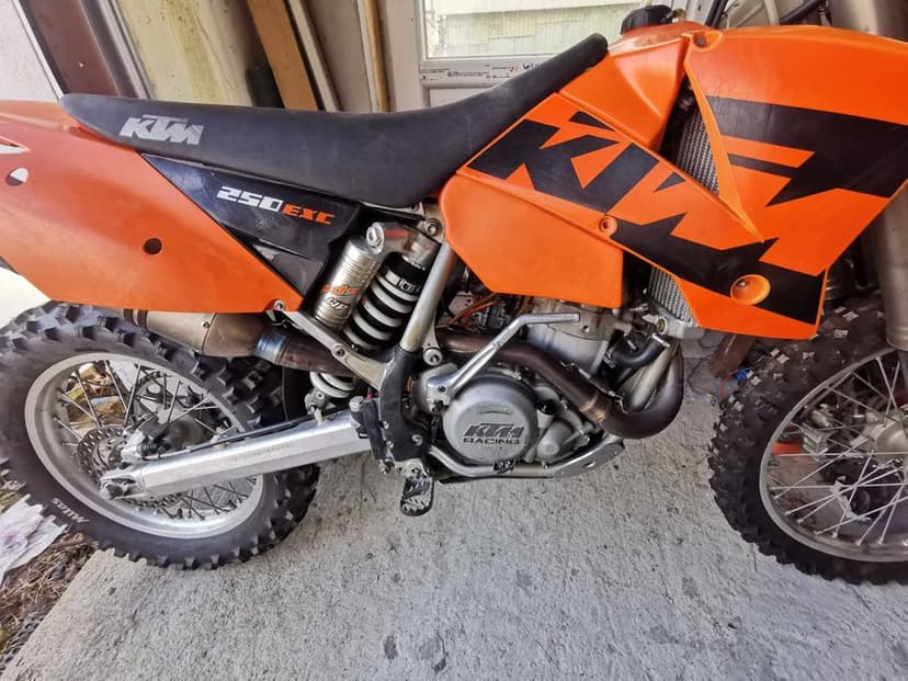 KTM 250EXC, 4timpi,Enduro