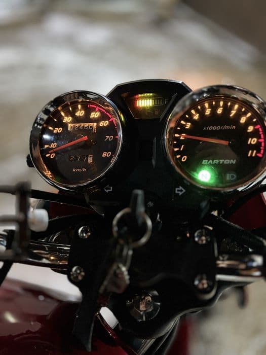 Moped barton , cutie manuala