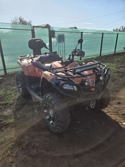 Cf Moto 450L
An fabricatie 2023
5000km
Varianta omologata de 2 persoan