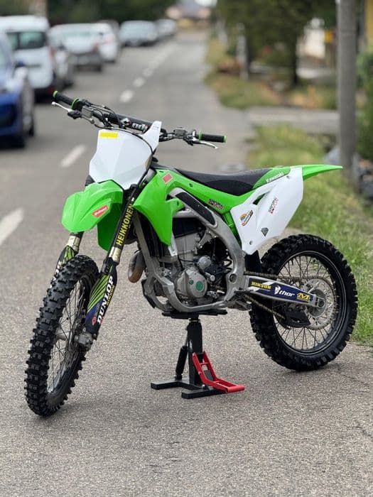 Vând Kawasaki KXF 450 2021 impecabil/Pornire buton/Mape/4100€neg!
