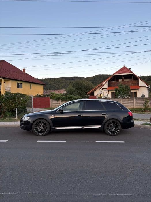 Audi A6 C6 Allroad – cutie manuală, interior Alcantara