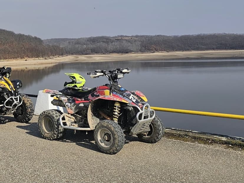Vând atv polaris scrambler 500cc 4x4